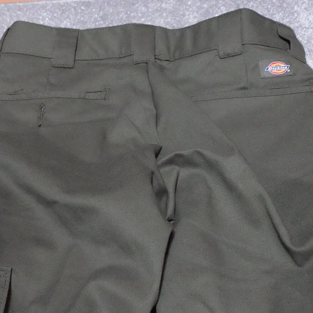 Dickies Flex Slim Straight Pants Men's Size30 x 32 Green Cargo Workwear - Picture 6 of 16
